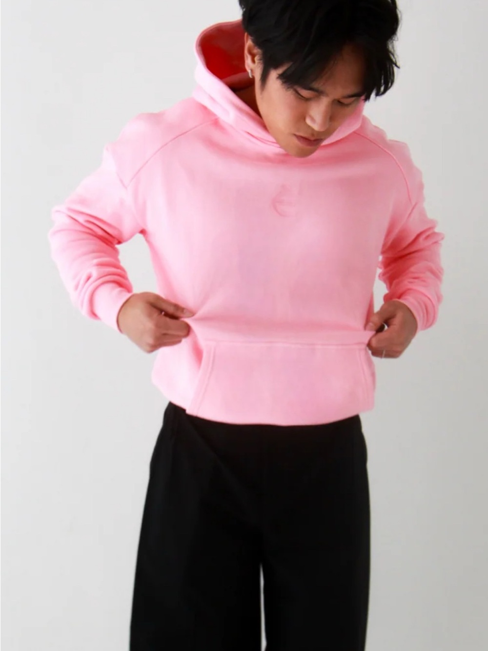 Men's Pink Hoodie Sweater - Canadian Brand: EXCLSV oversized